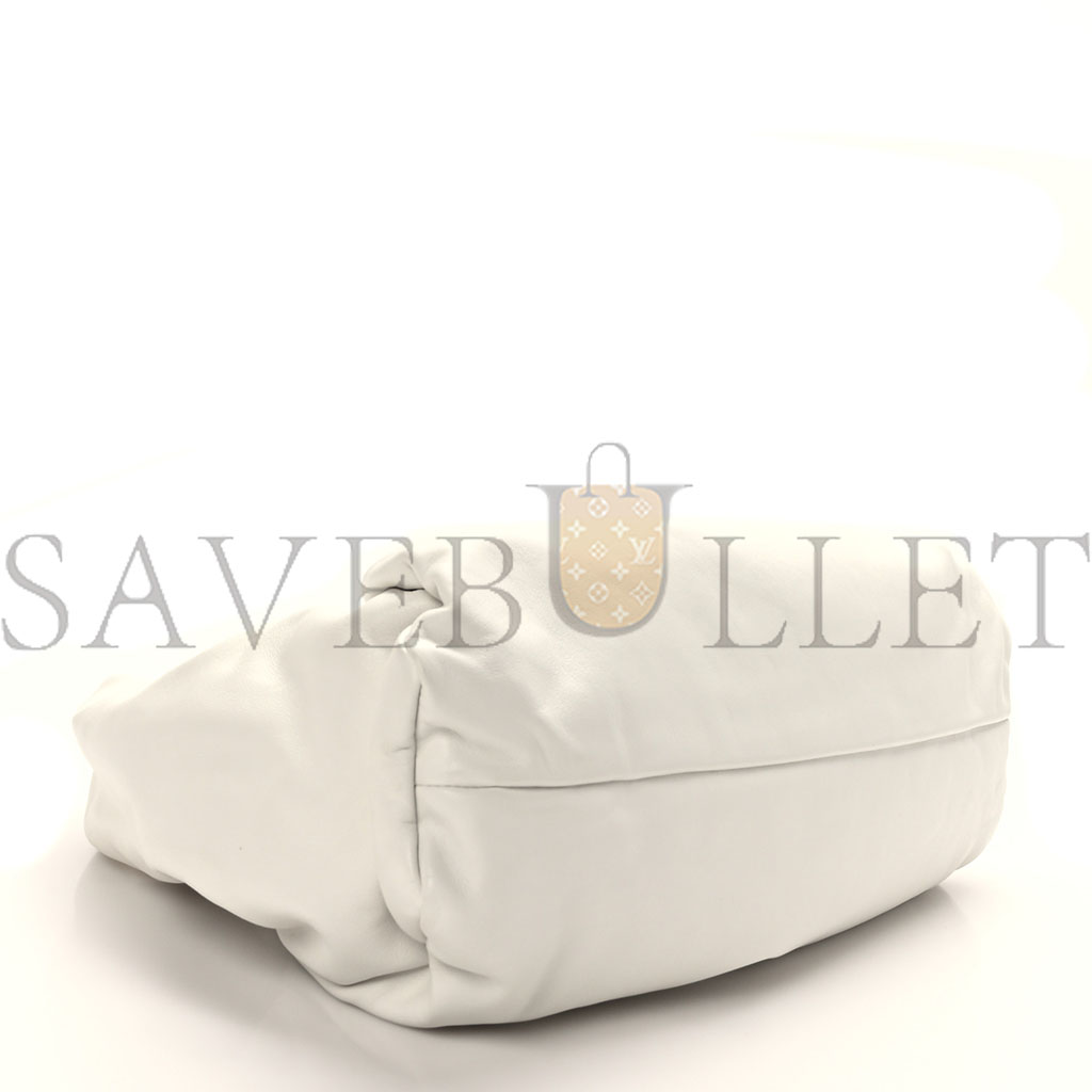 BOTTEGA VENETA SMOOTH BUTTER CALFSKIN SMALL THE SHOULDER POUCH PLASTER (37*23*11cm) BOTTEGA VENETA SMOOTH BUTTER CALFSKIN SMALL THE SHOULDER POUCH PLASTER (37*23*11cm)